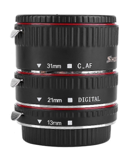 Mellemringe sæt 13/21/31mm Canon EOS